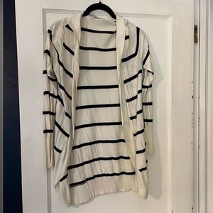 Merona from Target Lightweight Navy Striped Cardigan